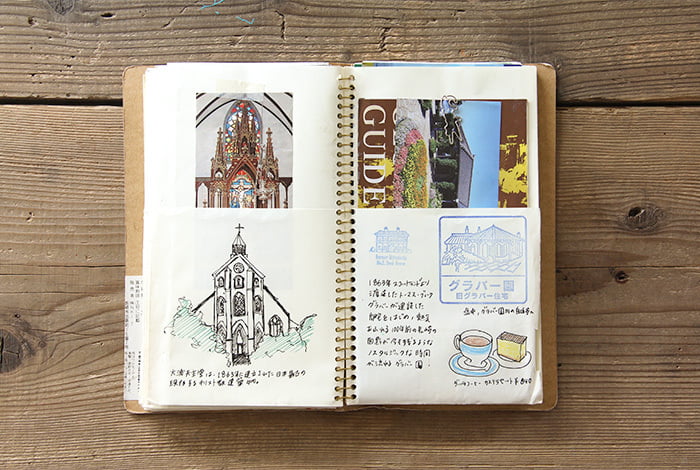 TRC Spiral Ring Notebook A5 Slim Pocket
