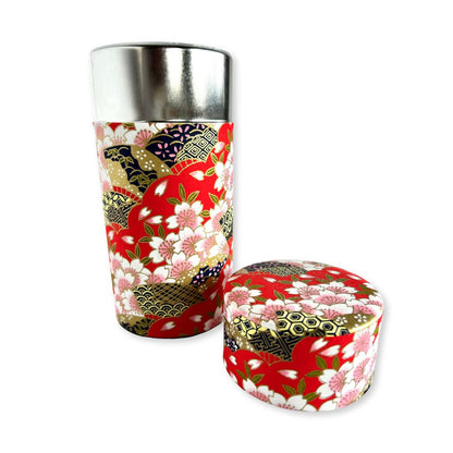 Decoratief Japans theeblik voor losse thee