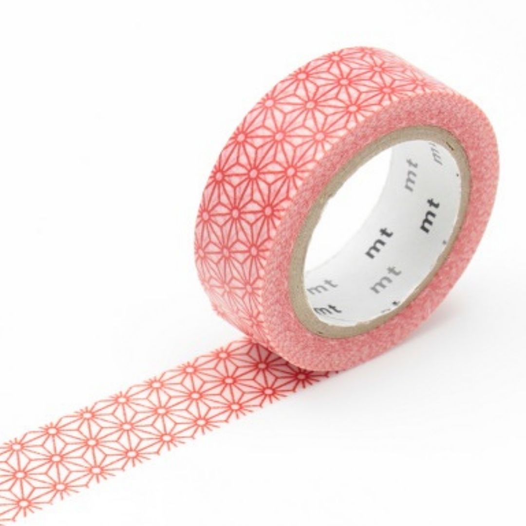 MT washi tape asanoha shuaka