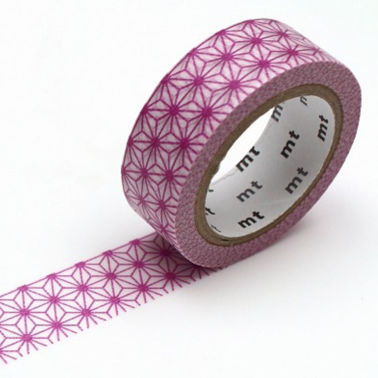 MT washi tape asanoha murasaki