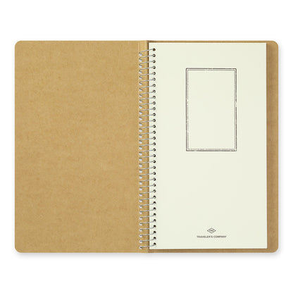 TRC spiral ring notebook A5 slim watercolor