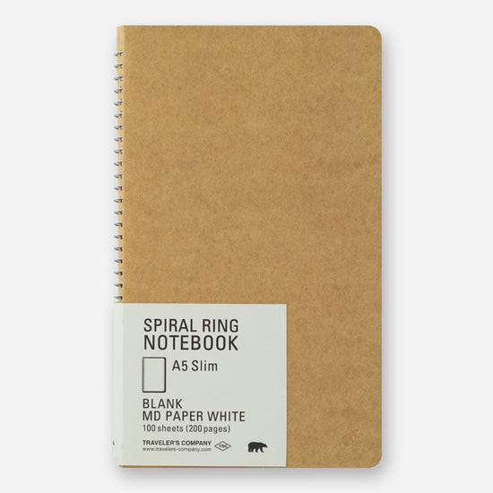 TRC spiral ring notebook wit