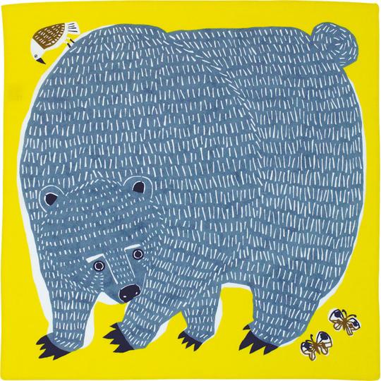 Furoshiki Japanse knoopdoek Kata Kata Bear 50cm