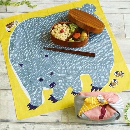 Furoshiki Japanse knoopdoek Kata Kata Bear 50cm