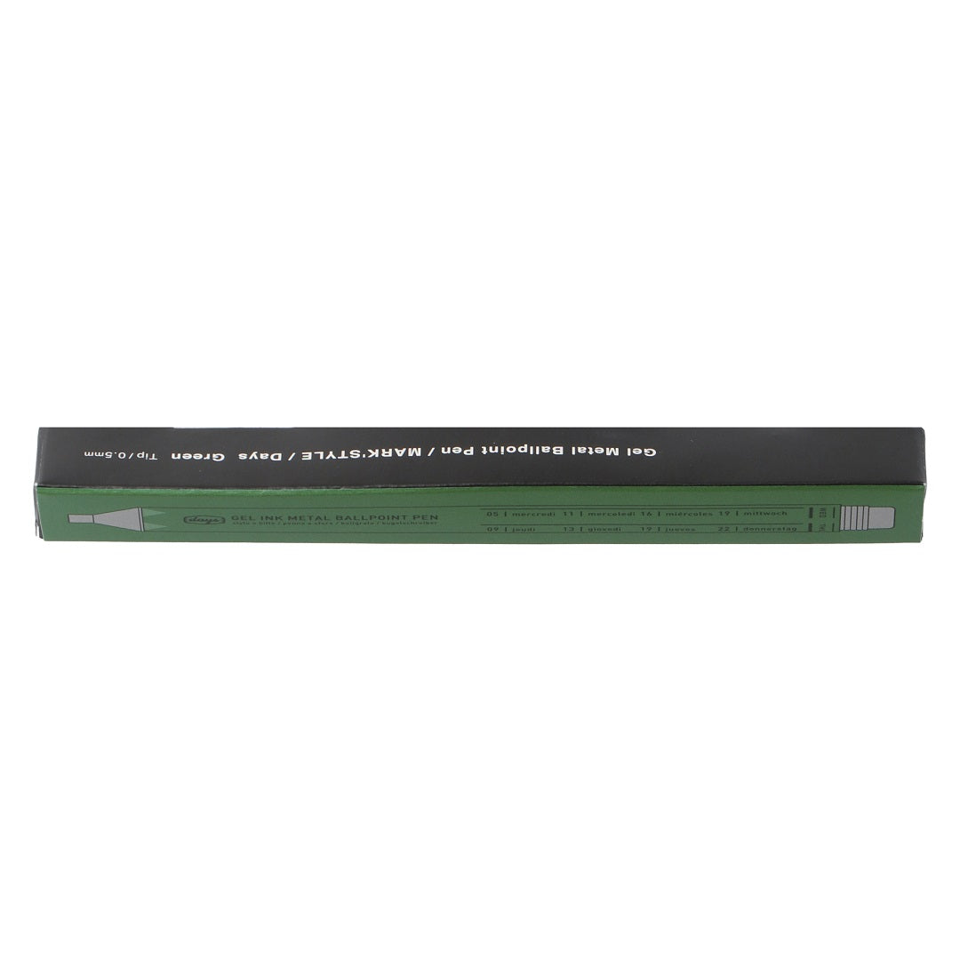 Days metal gelpen 0.5 groen