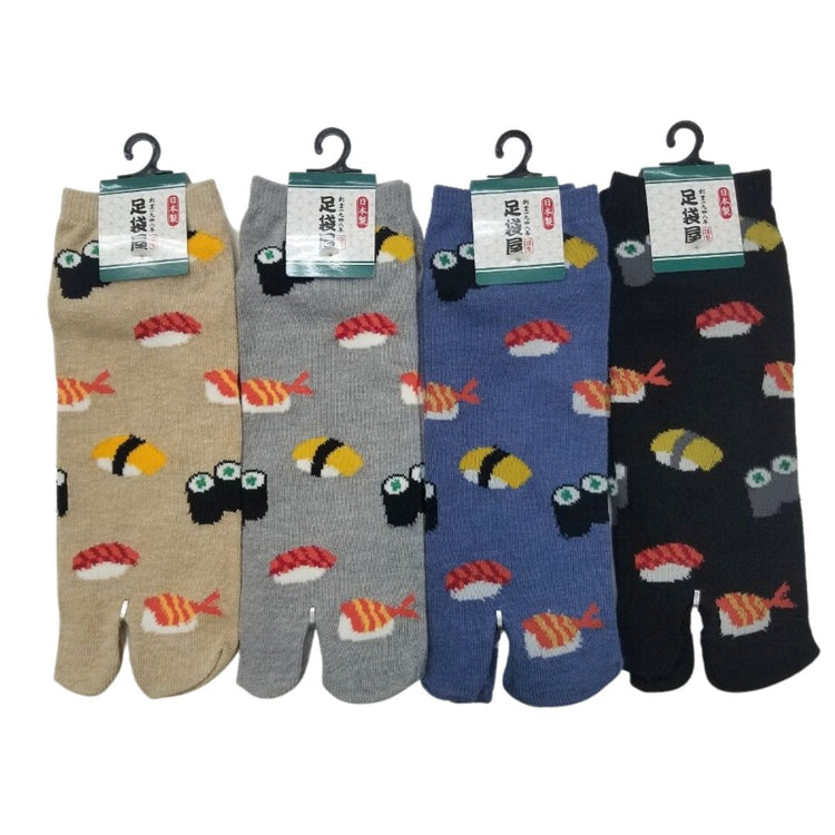 Japanse tabi sokken Sushi Asorti