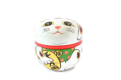 Japans theeblik neko wit
