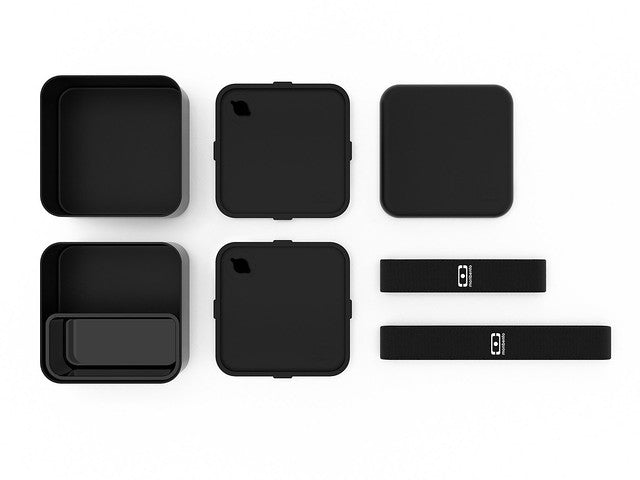 Monbento Square bentobox zwart