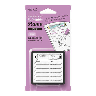 midori printable stamp planning