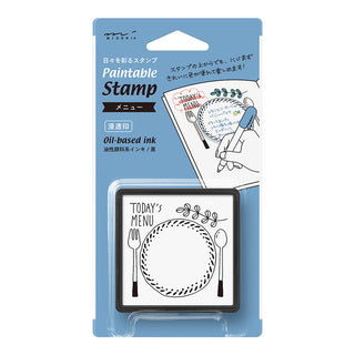 midori paintable stamp menu