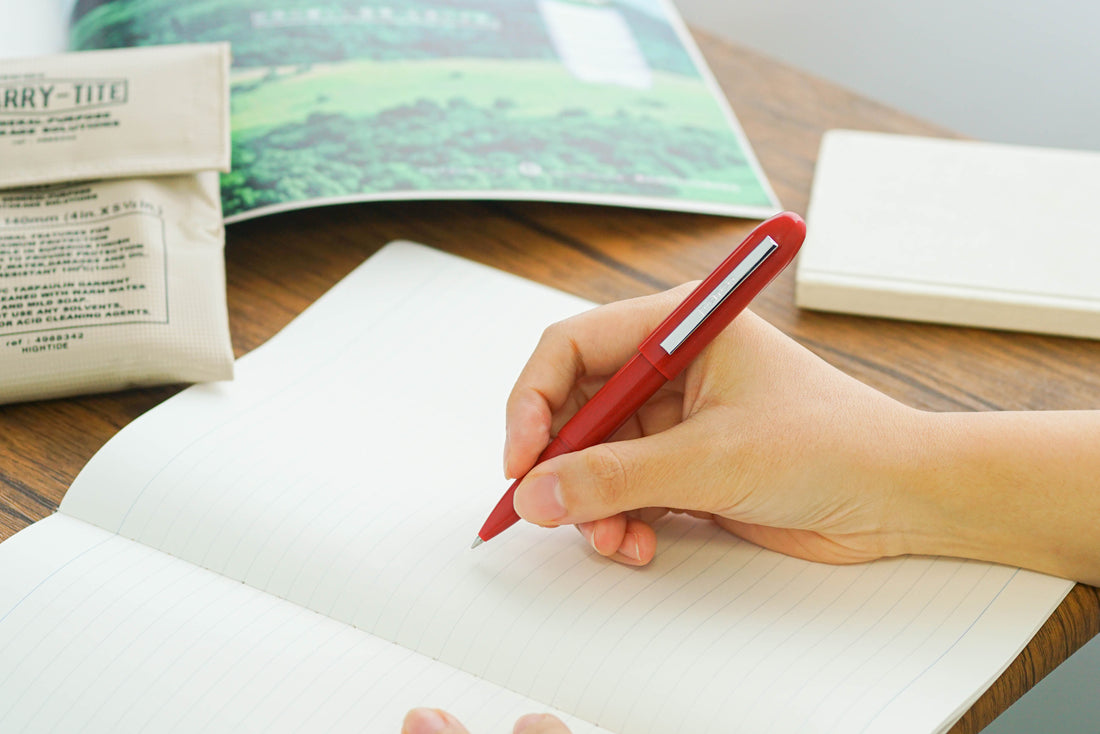 Penco bullet ballpoint red