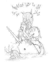 tekenboek pop manga mermaids
