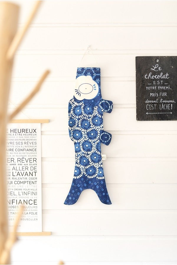 Koinobori karpervlag shibori 70cm