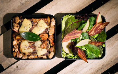 Monbento Square bentobox zwart