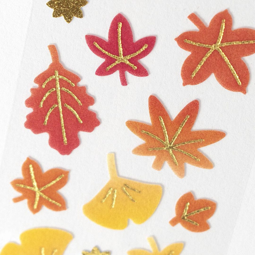 Japanse stickers Herfstblaadjes
