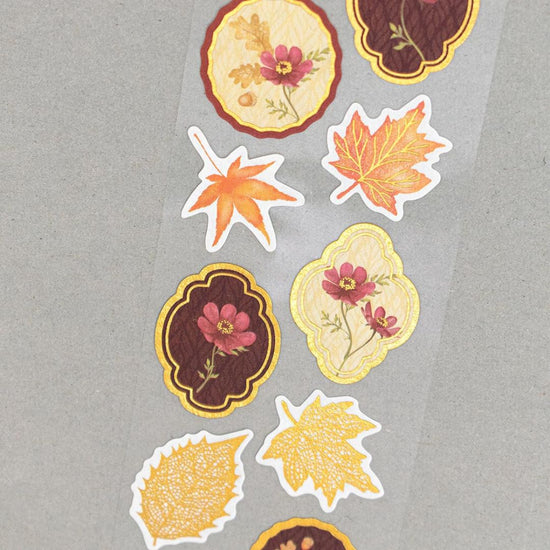 Japanse stickers Herfst