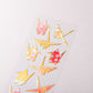 Japanse stickers Origami Kraanvogel