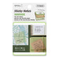 Midori Japan pickable sticky notes-green