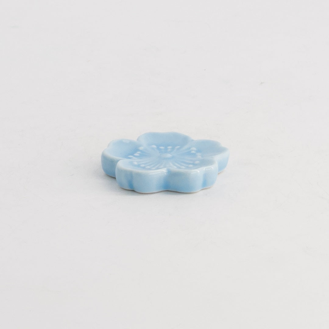 Eetstokjes legger sakura blaadje blauw