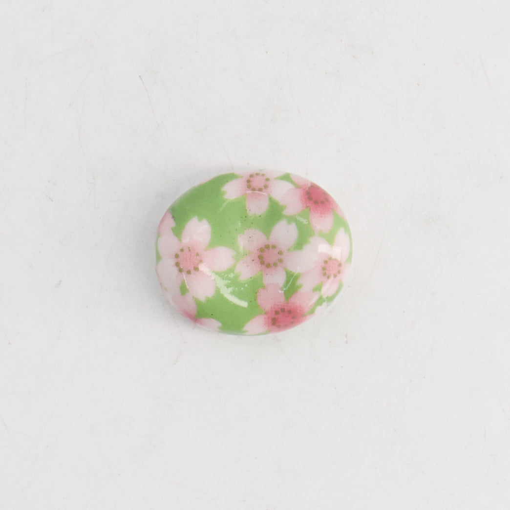 Eetstokjes legger sakura roze-groen