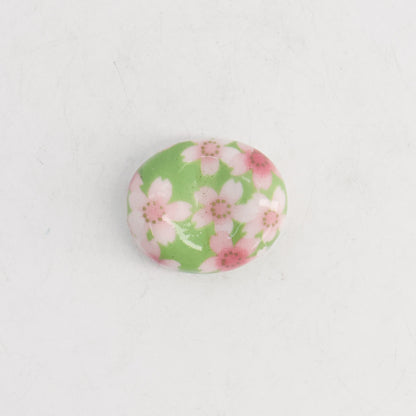 Eetstokjes legger sakura roze-groen