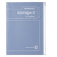 Storage.it notebook blue