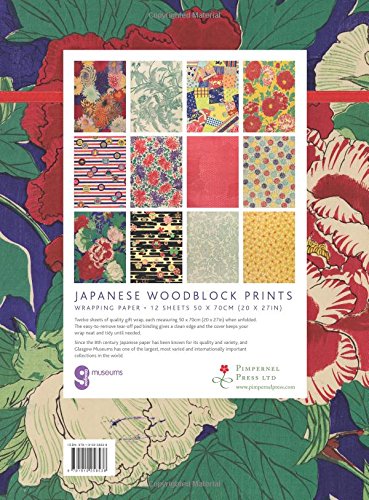 Cadeaupapier Japanse woodblock prints: van Glasgow Museums