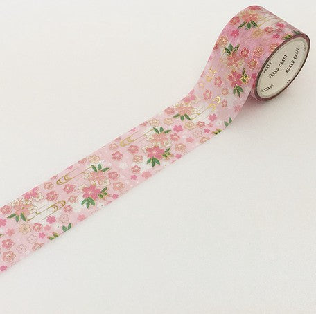 Masking tape yuzen roze 30mm